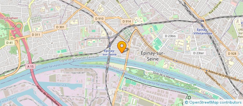 localisation de l'entreprise MALBAT à EPINAY-SUR-SEINE