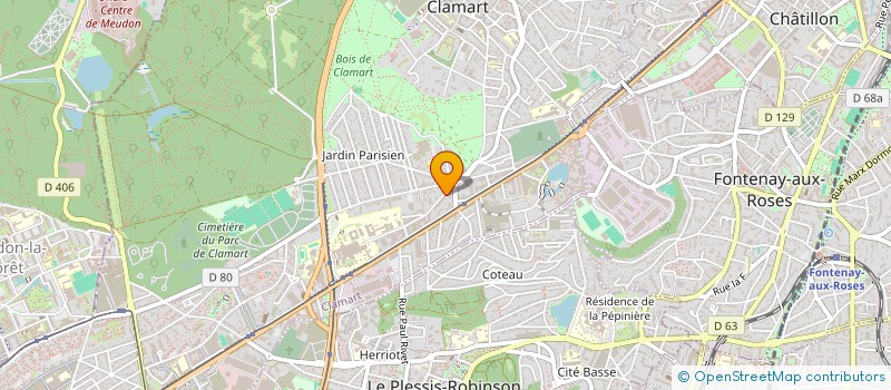 localisation de l'entreprise MALBEC à CLAMART