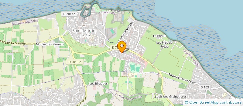 localisation de l'entreprise MALBOSC ENCADREMENTS  SAINT-MARTIN-DE-RE