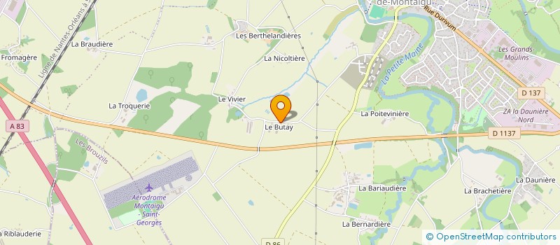 localisation de l'entreprise MALBOUD à MONTAIGU-VENDEE
