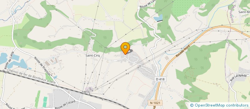 localisation de l'entreprise MALCAP  COLAYRAC ST CIRQ