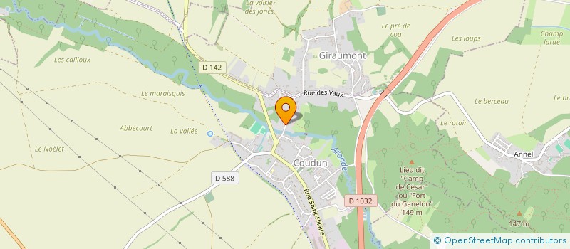 localisation de l'entreprise MALCHUS PLOMBERIE CHAUFFAGE  VILLERS-SUR-COUDUN