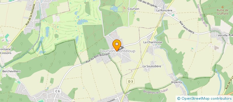 localisation de l'entreprise MALCO  COURSON-MONTELOUP