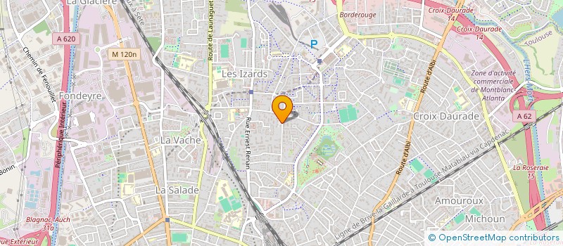 localisation de l'entreprise MALCOM 09  TOULOUSE