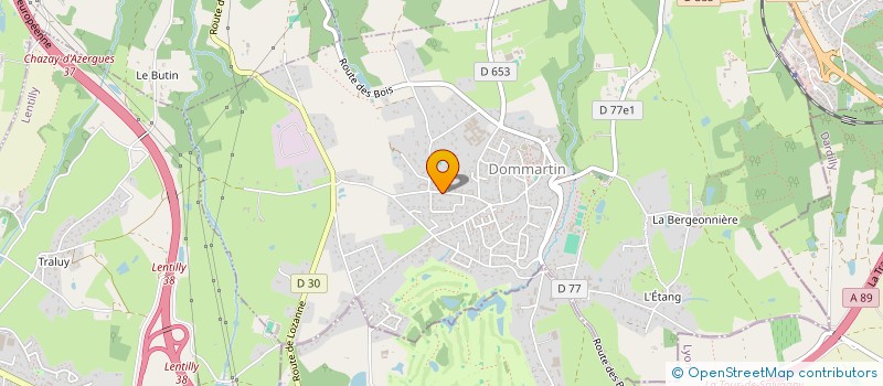 localisation de l'entreprise MALCUIT IMMOBILIER  DOMMARTIN