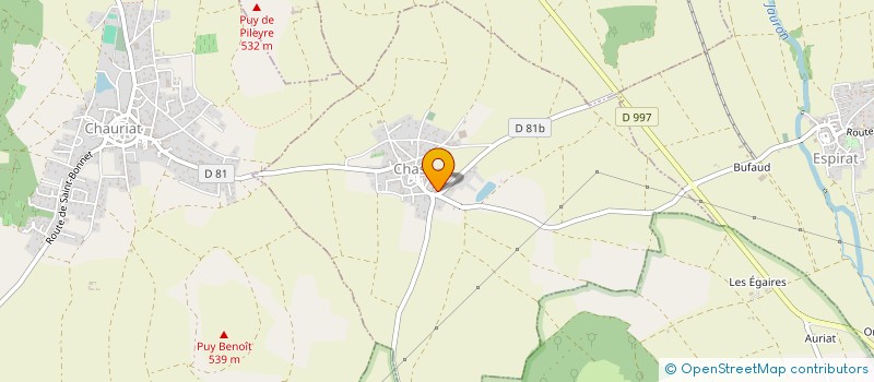 localisation de l'entreprise MALCURAT ET FILS  CHAS