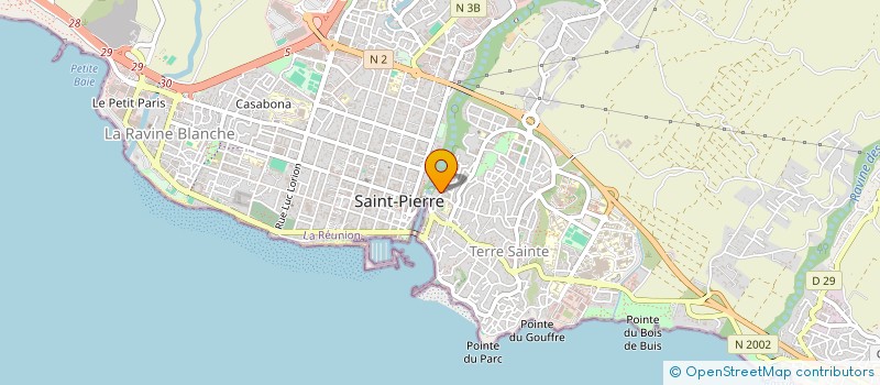 localisation de l'entreprise MALCURAT-GABRIELE LMNP à SAINT-PIERRE