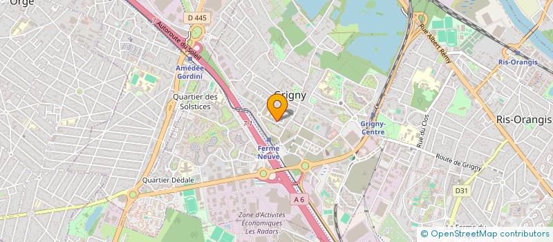 localisation de l'entreprise MALDE KARA  GRIGNY