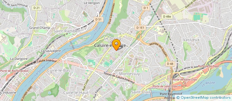 localisation de l'entreprise MALDONADO  CALUIRE-ET-CUIRE