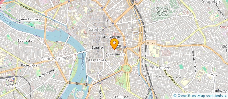 localisation de l'entreprise MALDONADO GERALD ET MALDONADO PASCALE  TOULOUSE