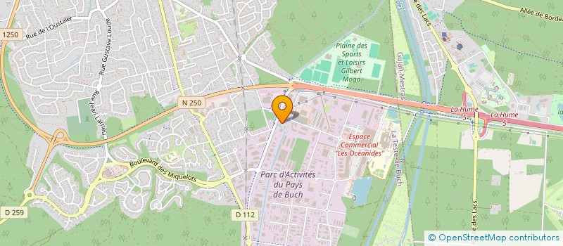 localisation de l'entreprise MALEA à LA TESTE-DE-BUCH