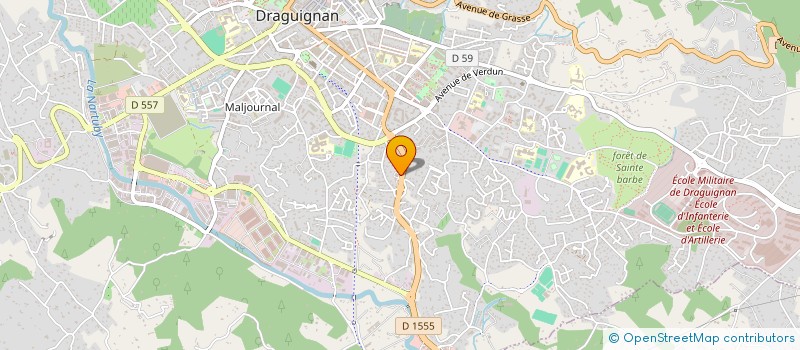 localisation de l'entreprise MALEA à DRAGUIGNAN
