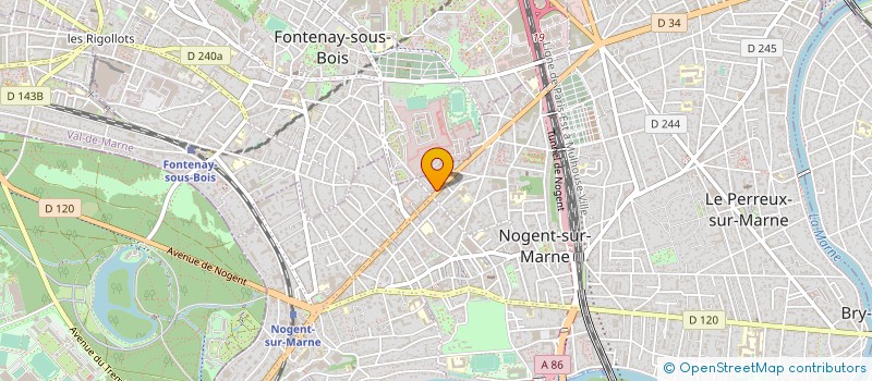 localisation de l'entreprise MALEA ENGINEERING à NOGENT-SUR-MARNE
