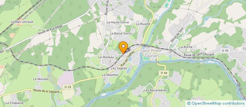 localisation de l'entreprise MALEANT à SAINT-PRIEST-TAURION