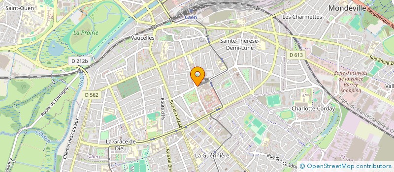 localisation de l'entreprise MALEAX à CAEN