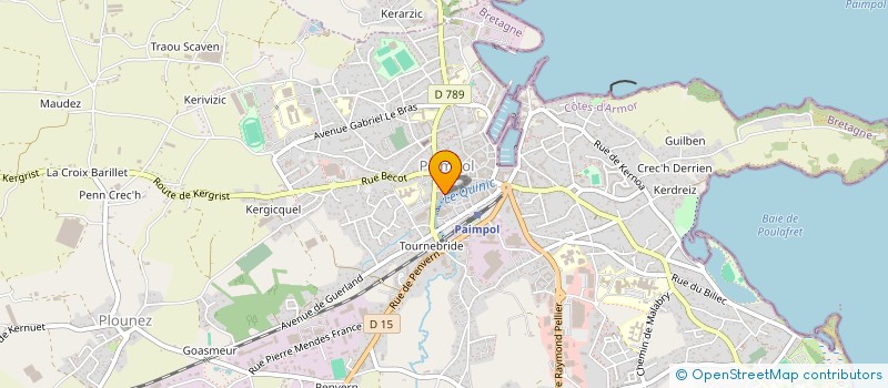 localisation de l'entreprise MALEC à PAIMPOL