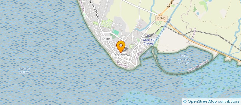 localisation de l'entreprise MALECLO à LE CROTOY