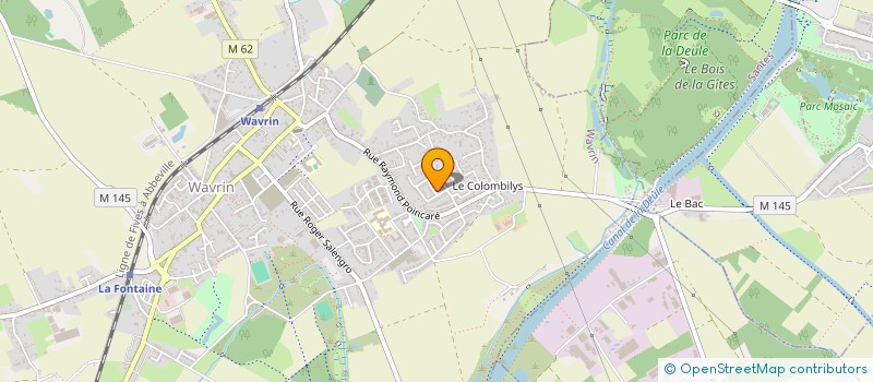 localisation de l'entreprise MALECON  WAVRIN