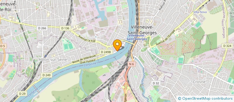 localisation de l'entreprise MALEE TAXI  VILLENEUVE-LE-ROI