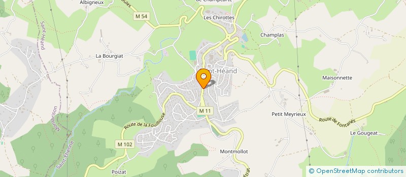 localisation de l'entreprise MALEK DISTRI  SAINT-HEAND