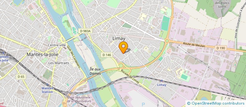 localisation de l'entreprise MALEK PRIMEUR  LIMAY