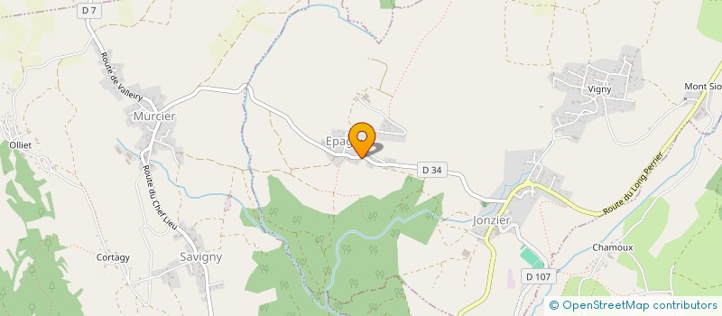 localisation de l'entreprise MALELIZE  JONZIER-EPAGNY