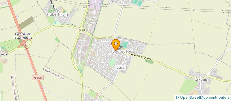 localisation de l'entreprise MALELY  BOURGUEBUS