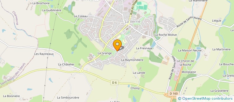 localisation de l'entreprise MALELY  CHANVERRIE