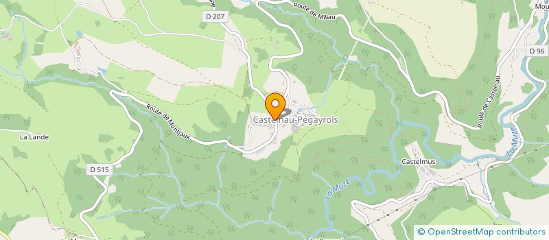 localisation de l'entreprise MALEMA 2017  SAINT-LAURENT-DE-LEVEZOU