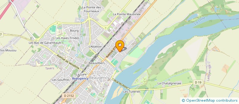 localisation de l'entreprise MALEMAME à BEAUGENCY