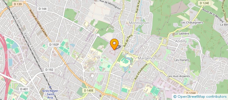 localisation de l'entreprise MALEMANT TECHNOLOGIES à EAUBONNE
