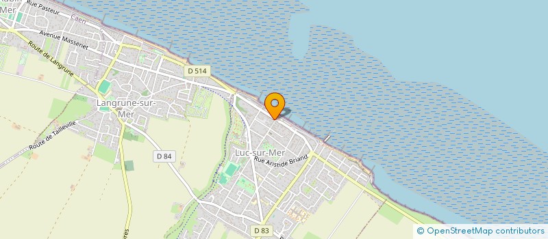 localisation de l'entreprise MALEMAPA  LUC-SUR-MER