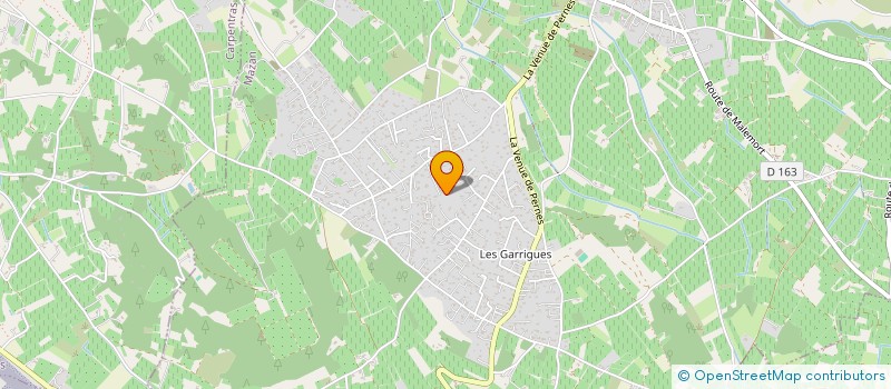 localisation de l'entreprise MALEMORT LES JARDINS DU LAVOIR  MAZAN