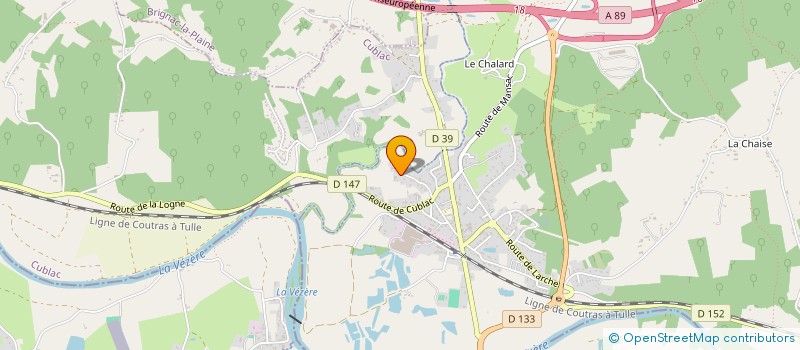 localisation de l'entreprise MALEMORT TAXI  MANSAC