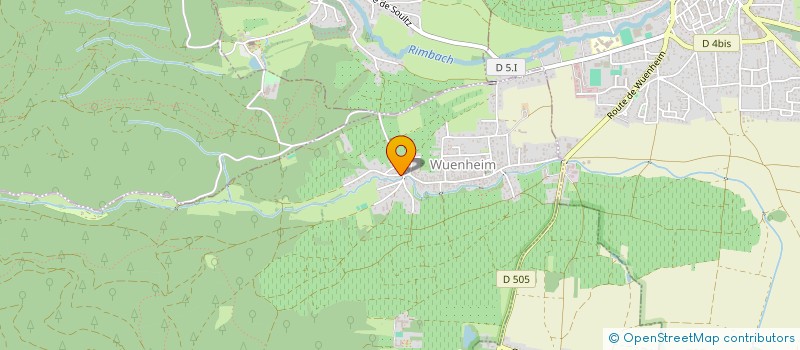 localisation de l'entreprise MALENA  WUENHEIM