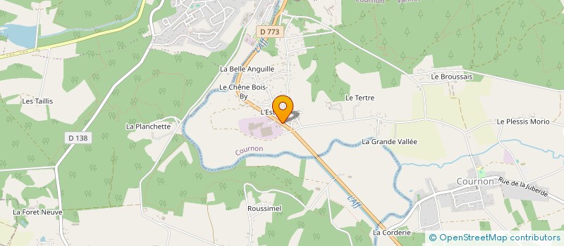 localisation de l'entreprise MALENGE ETIQUETTES à COURNON