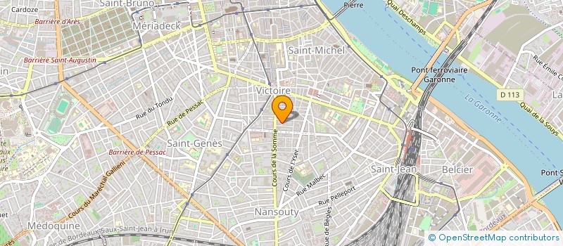 localisation de l'entreprise MALENJI CONSEIL  BORDEAUX