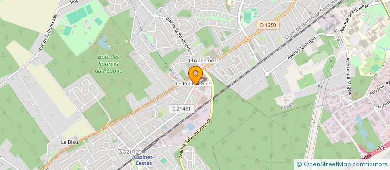 localisation de l'entreprise MALENO  CESTAS