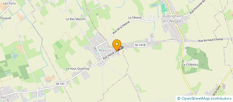 localisation de l'entreprise MALEO à LE MAISNIL