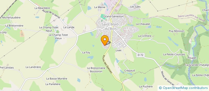 localisation de l'entreprise MALEO  SAINT-MALO-DU-BOIS