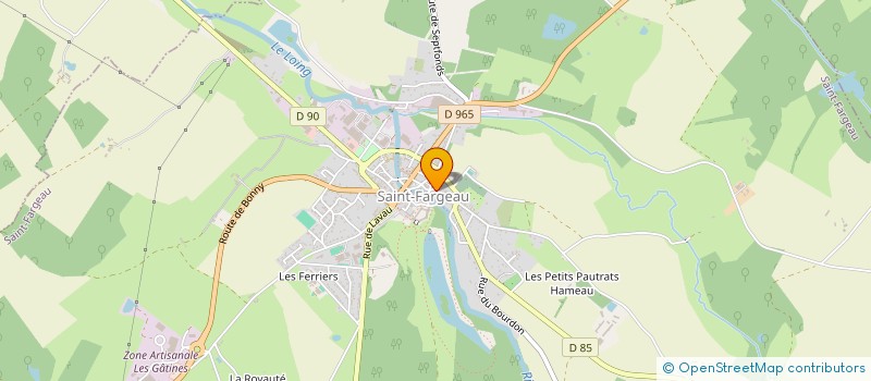 localisation de l'entreprise MALEO  SAINT-FARGEAU