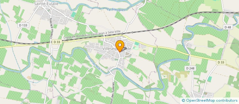 localisation de l'entreprise MALEPERE AUTO SPORT  VILLESEQUELANDE