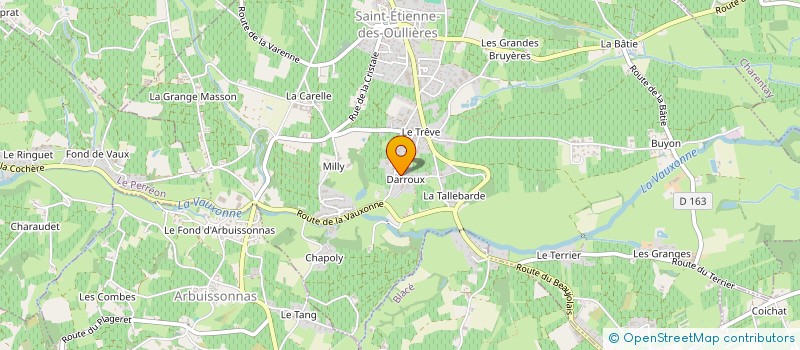 localisation de l'entreprise MALERBA  SAINT-ETIENNE-DES-OULLIERES