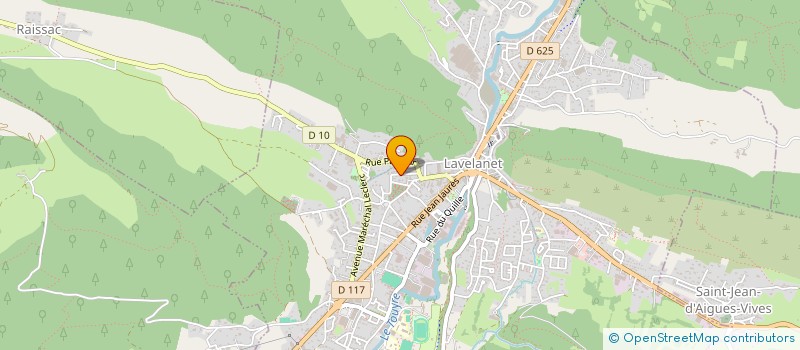 localisation de l'entreprise MALERBA IMMOBILIER à LAVELANET