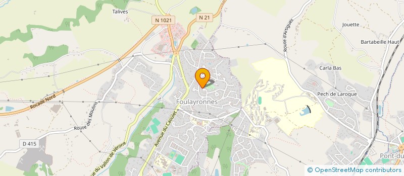 localisation de l'entreprise MALERE à FOULAYRONNES