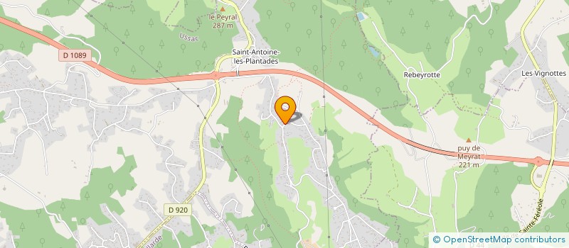 localisation de l'entreprise MALERYS  USSAC