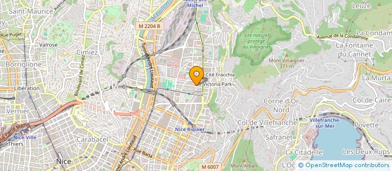 localisation de l'entreprise MALESA à NICE