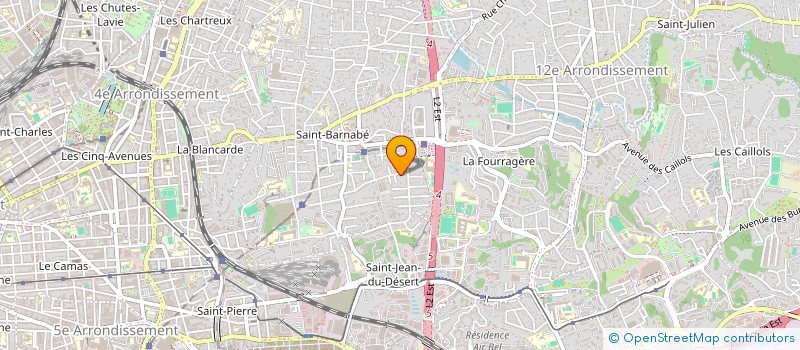 localisation de l'entreprise MALESA à MARSEILLE