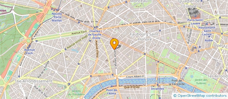 localisation de l'entreprise MALESHERBES COM  PARIS