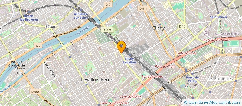 localisation de l'entreprise MALESHERBES GESTION PRIVEE à LEVALLOIS-PERRET